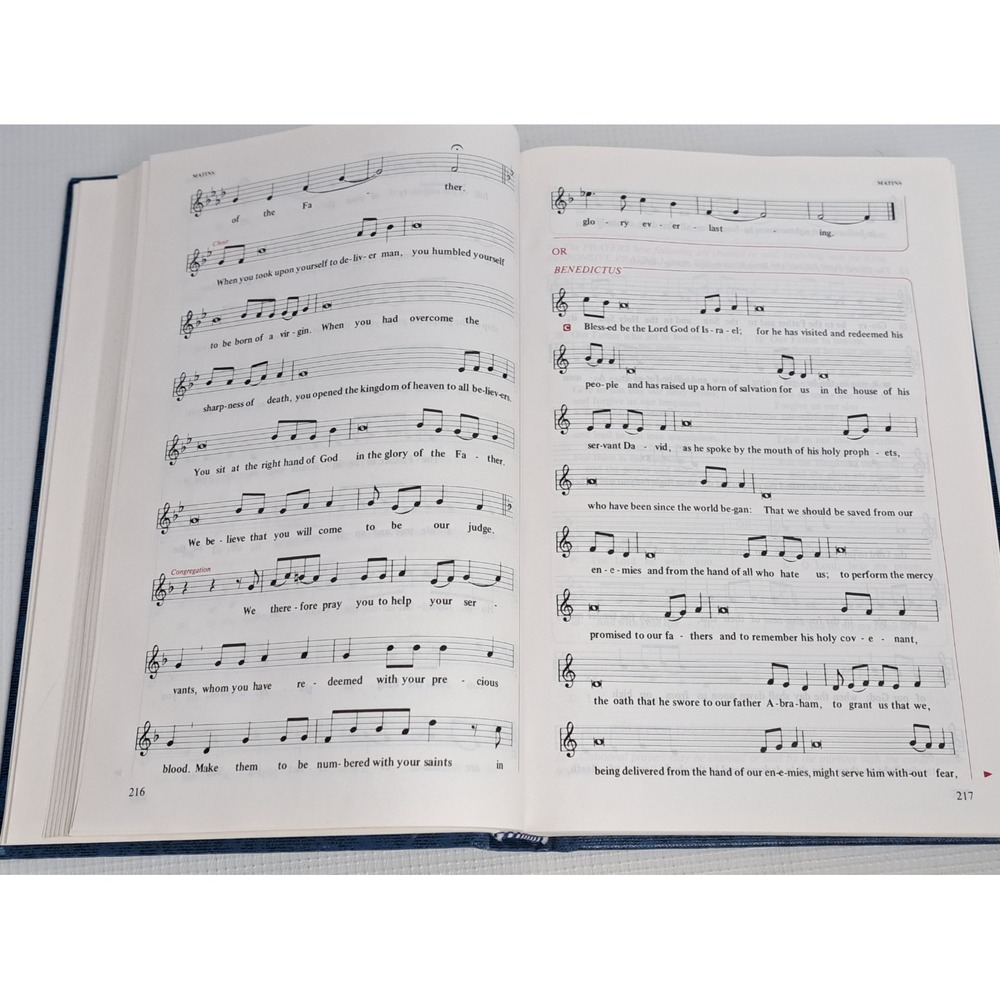 VTG Lutheran Worship Hymnal Music Service Worship Book 1982 Hardcover Concordia - Picture 7 of 9